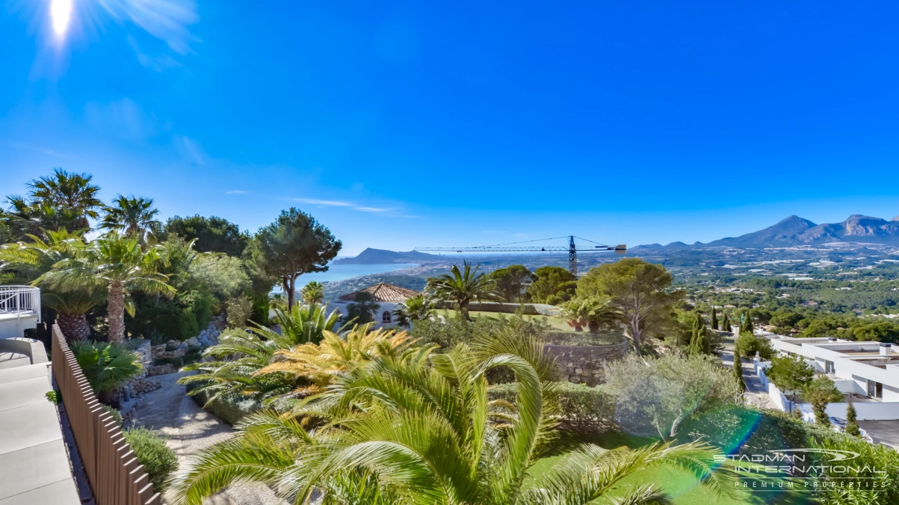 Villa de Luxe avec Vue sur Mer dans la Sierra de Altea