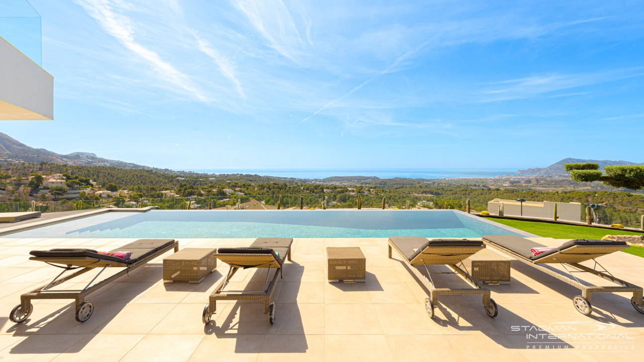 Luxury Sea View Villa on the Best Plot of Altea la Vella