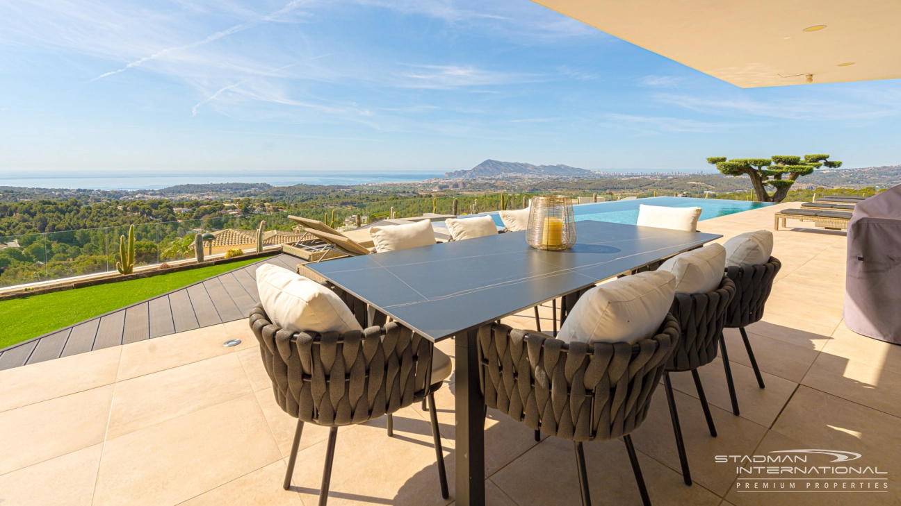Luxury Sea View Villa on the Best Plot of Altea la Vella