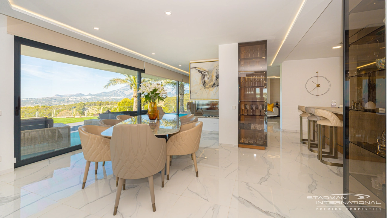Luxury Sea View Villa on the Best Plot of Altea la Vella