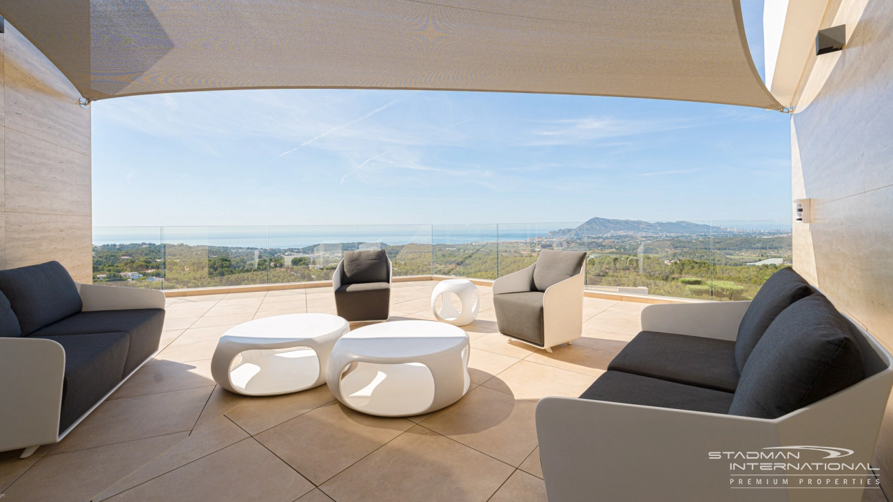 Luxury Sea View Villa on the Best Plot of Altea la Vella