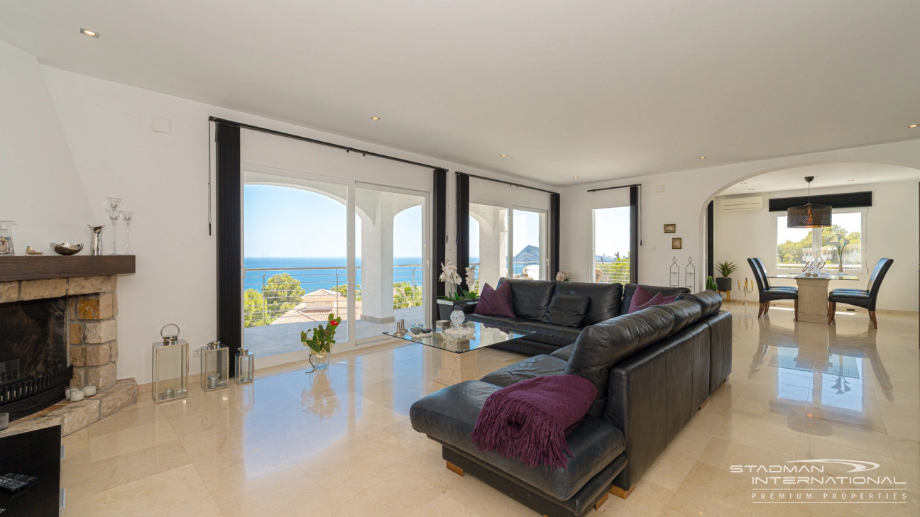 Ruime Villa met prachtig Zeezicht in de Sierra de Altea