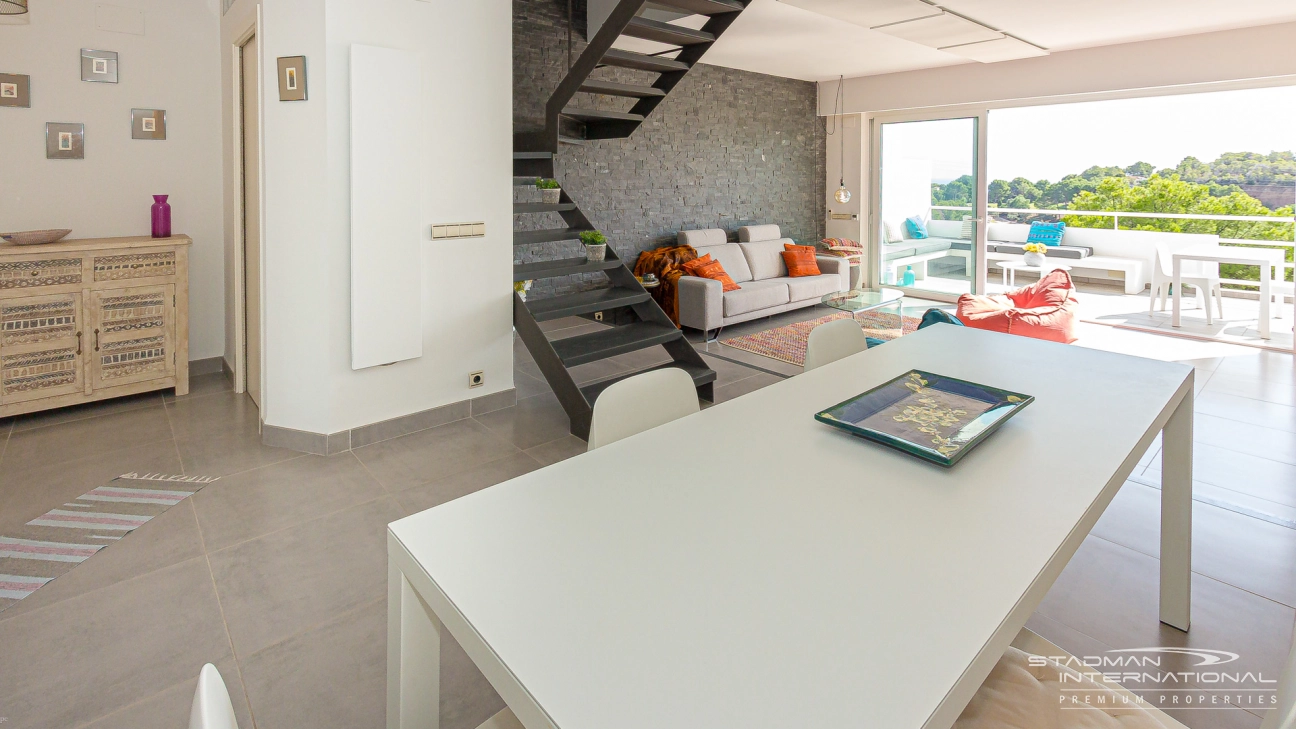 Geräumige Maisonette-Wohnung am Golfplatz Altea
