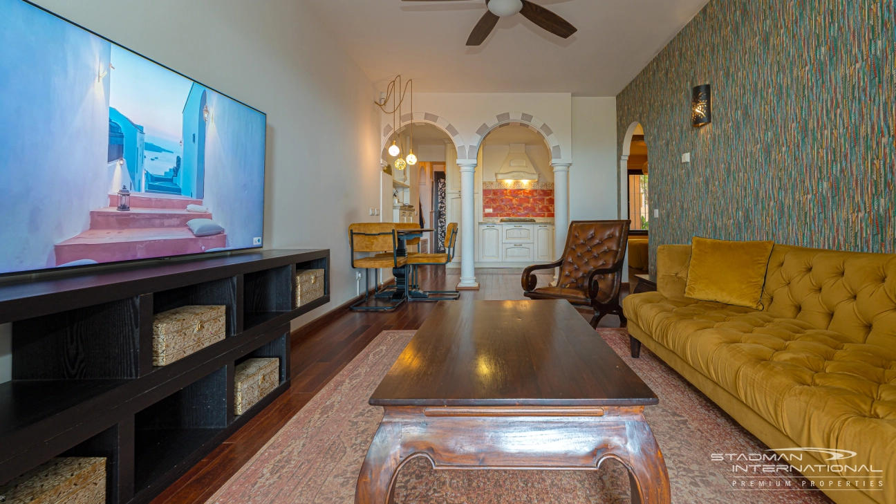 Encantador apartamento con jardín y acceso directo a la playa