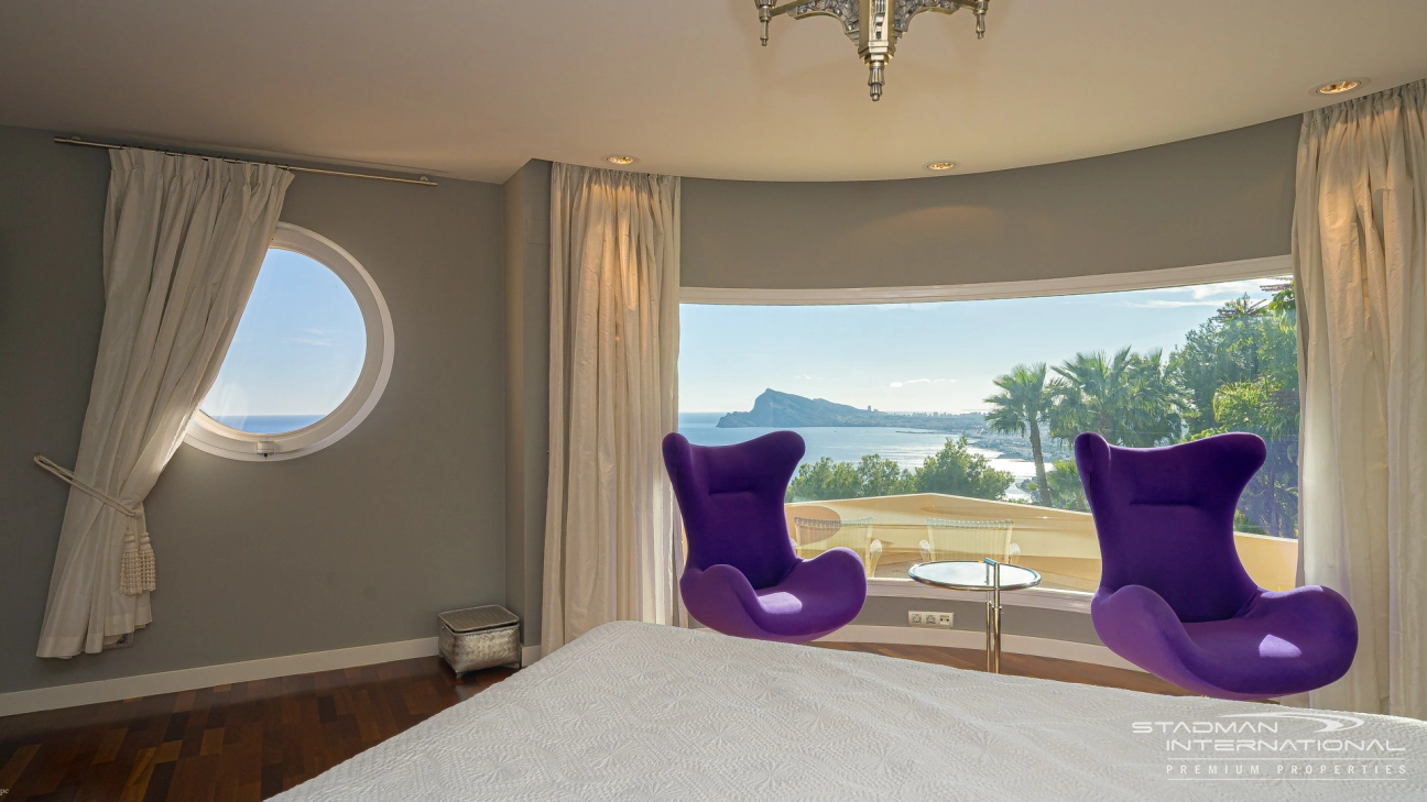 Villa de Luxe Spacieuse avec Vue Imprenable sur la Mer à Altea Hills