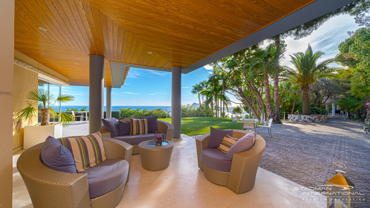 Villa de Luxe Spacieuse avec Vue Imprenable sur la Mer à Altea Hills