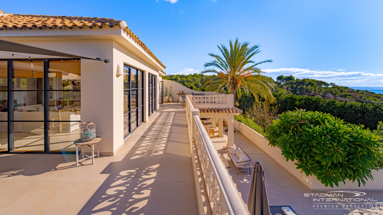 Vakker Villa med Panoramautsikt over Havet nær Altea La Vella