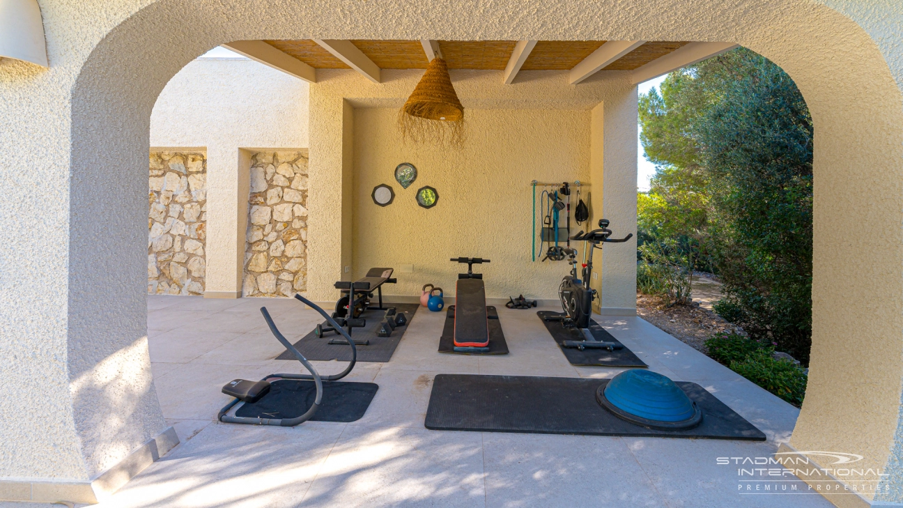 Vakker Villa med Panoramautsikt over Havet nær Altea La Vella