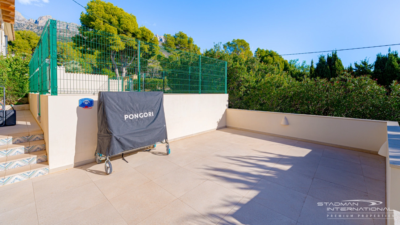 Vakker Villa med Panoramautsikt over Havet nær Altea La Vella