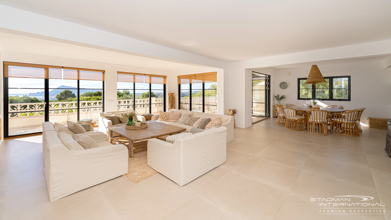 Vakker Villa med Panoramautsikt over Havet nær Altea La Vella