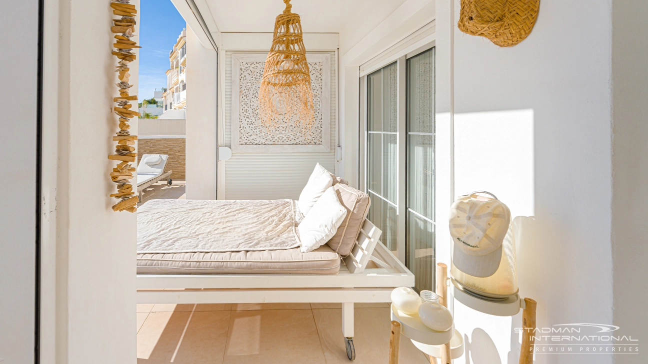 Mooi Appartement met Zeezicht en Ruim Terras aan het Strand