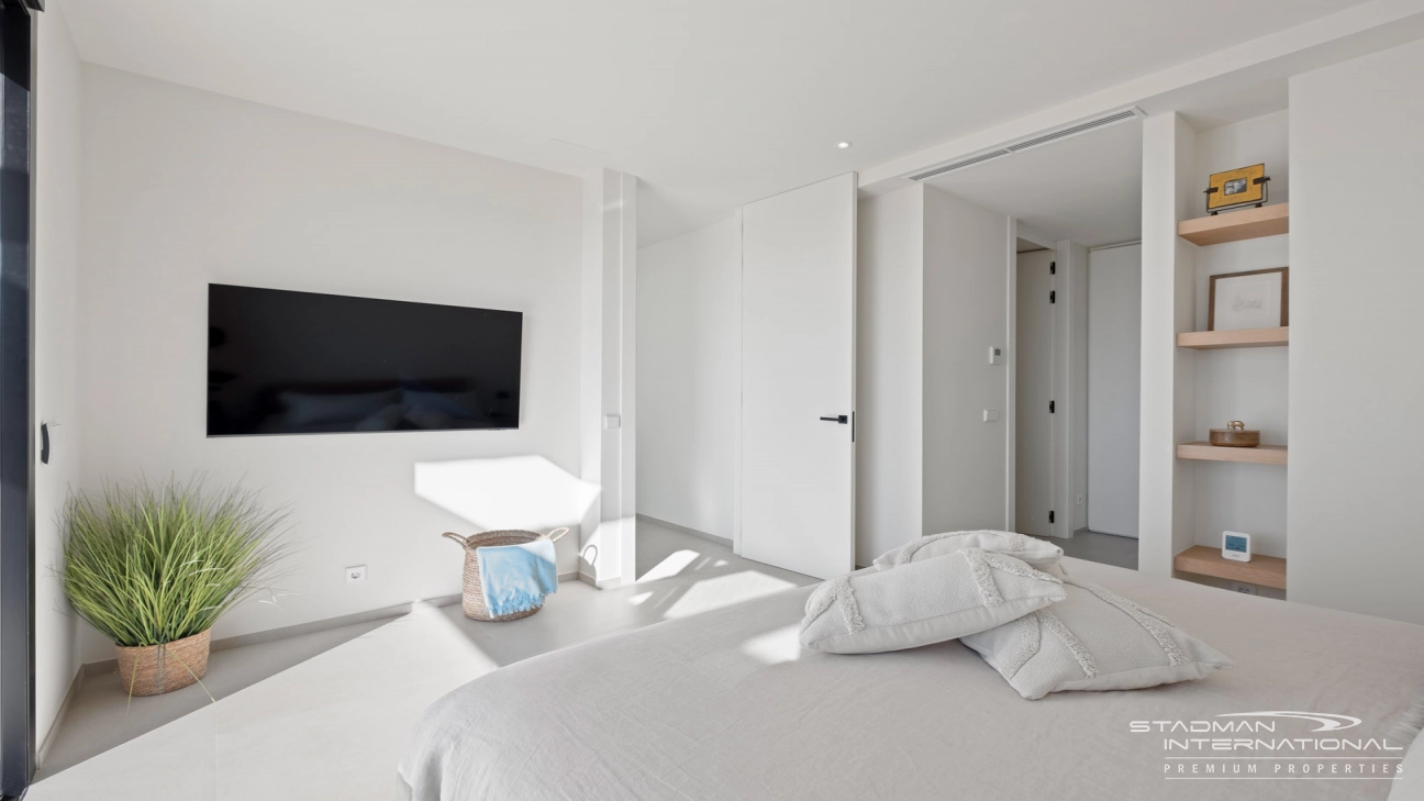 Modern New Built Villa on a Flat Plot with Sea Views 
