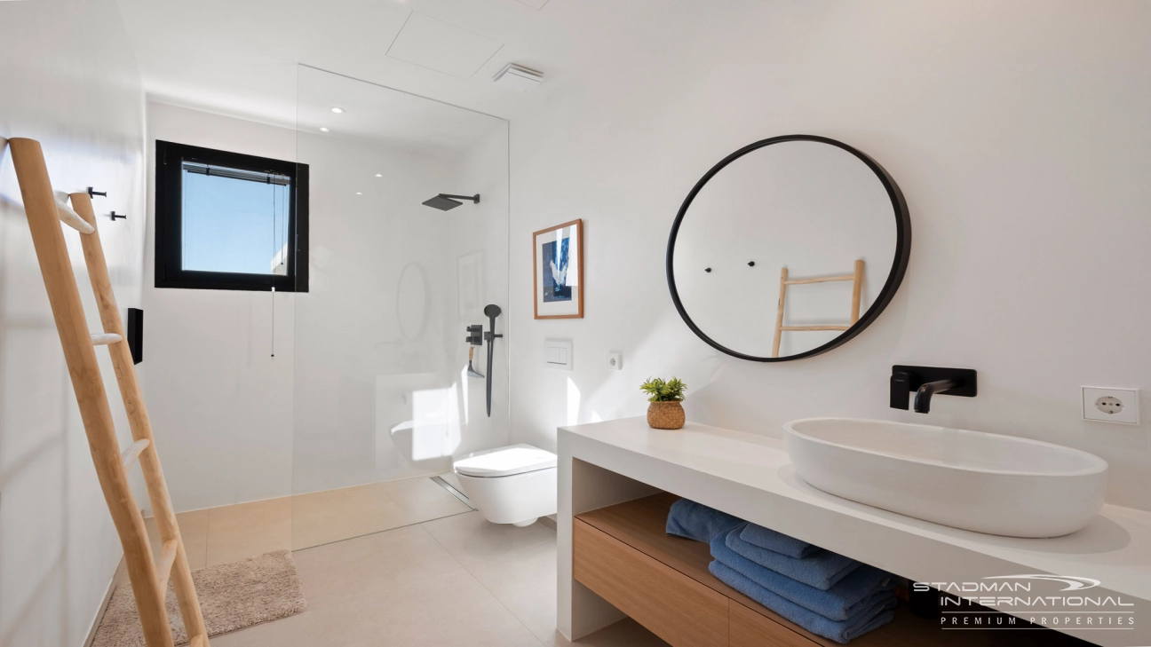 Modern New Built Villa on a Flat Plot with Sea Views 
