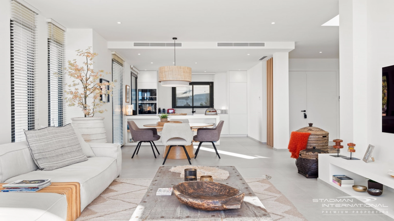 Modern New Built Villa on a Flat Plot with Sea Views 
