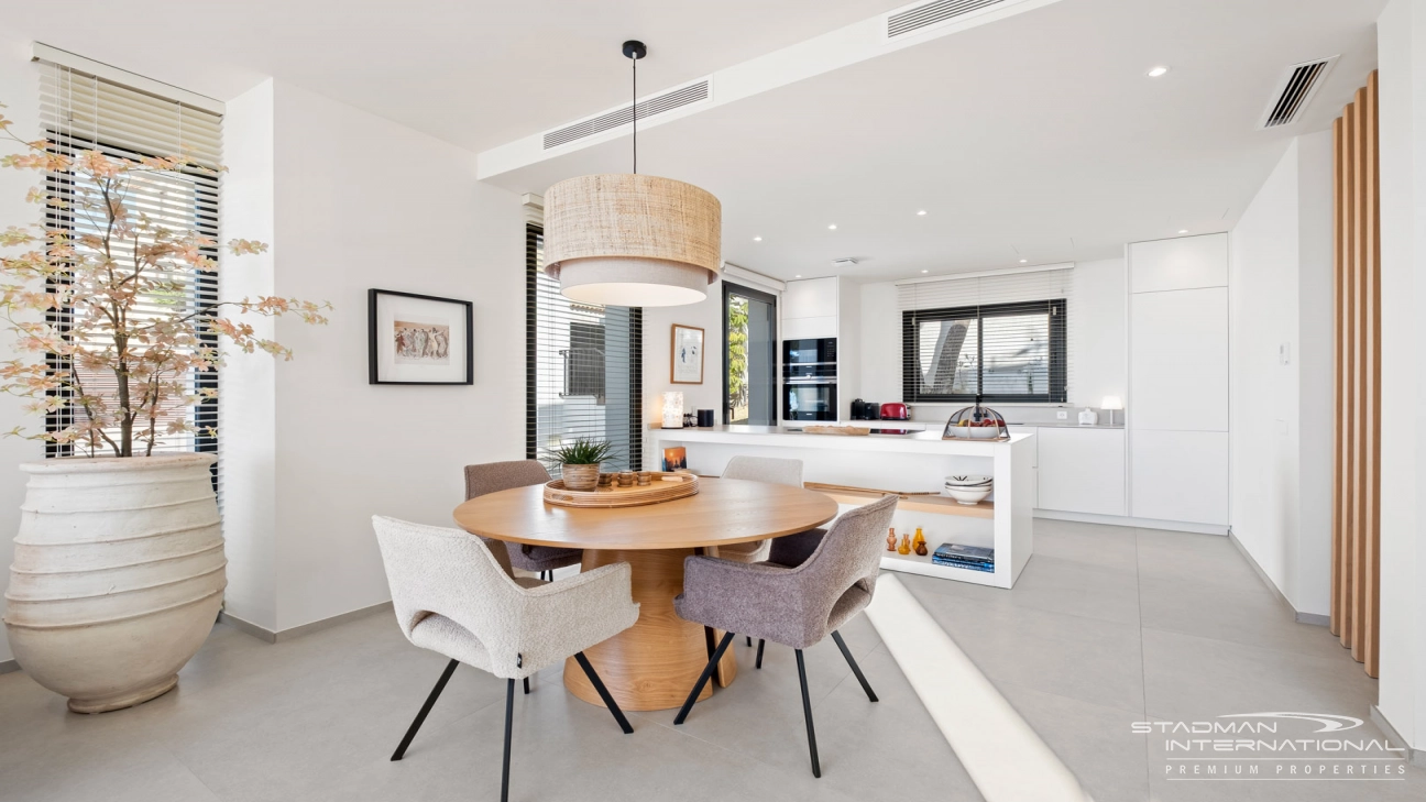 Modern New Built Villa on a Flat Plot with Sea Views 
