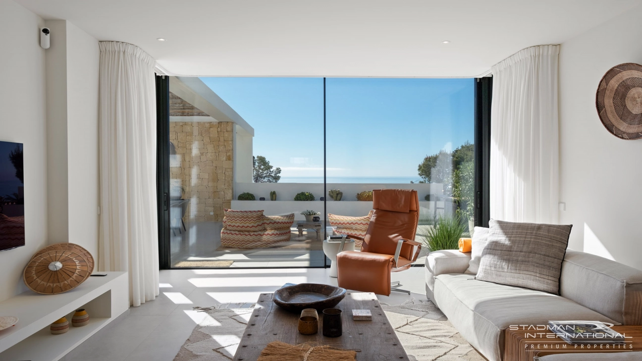 Modern New Built Villa on a Flat Plot with Sea Views 
