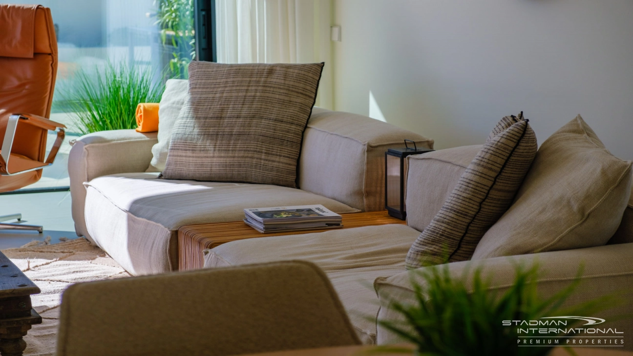 Modern New Built Villa on a Flat Plot with Sea Views 
