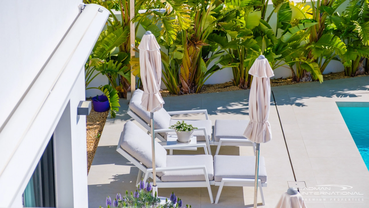 Modern New Built Villa on a Flat Plot with Sea Views 
