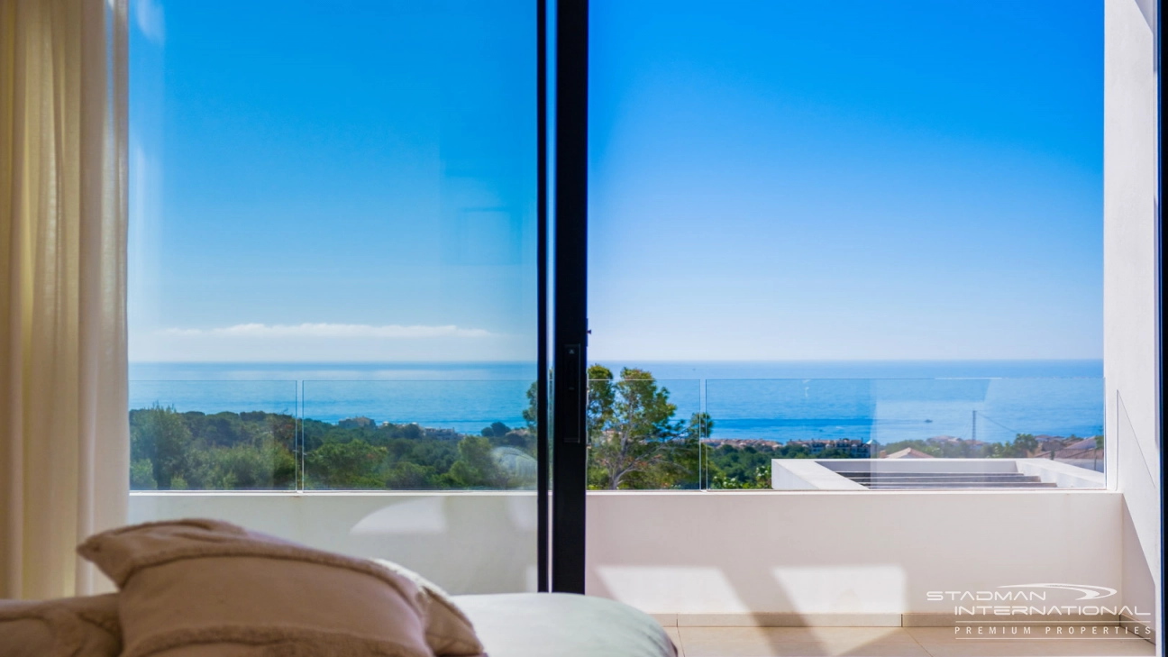 Modern New Built Villa on a Flat Plot with Sea Views 
