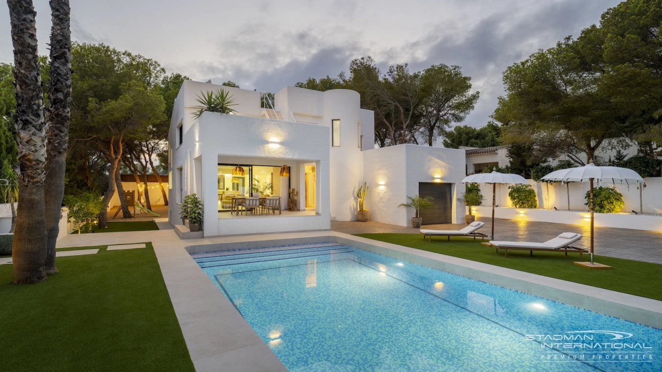 Villa Ibicenca Cerca de la Playa y del Puerto Portosenso