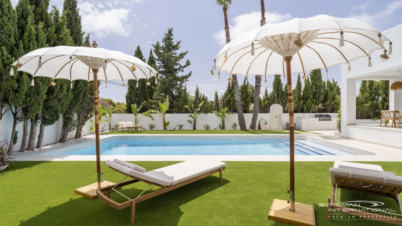 Villa Ibicenca Cerca de la Playa y del Puerto Portosenso