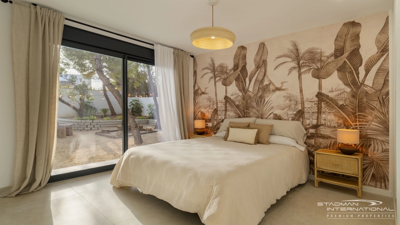Villa Ibicenca Cerca de la Playa y del Puerto Portosenso