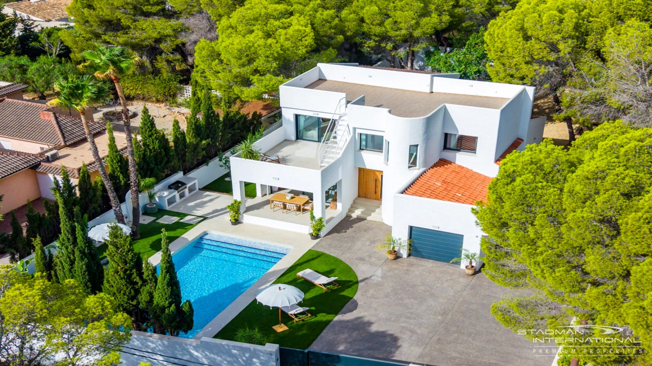 Ibiza Villa in Strandnähe und nahe dem Portosenso Hafen