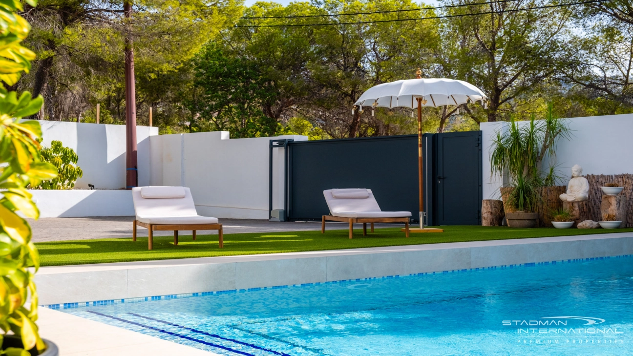 Ibiza Villa in Strandnähe und nahe dem Portosenso Hafen