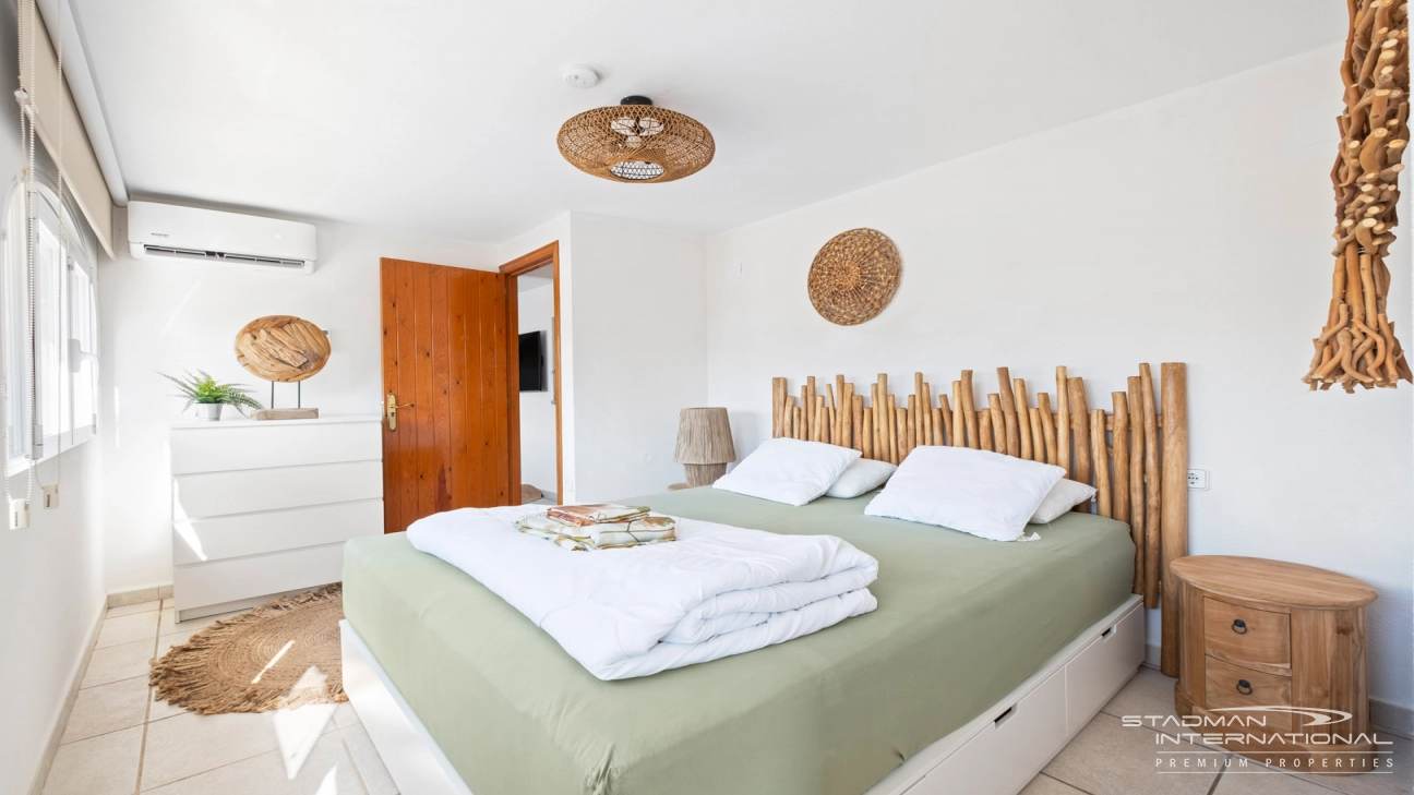 Villa with Spacious Plot and Sea Views Within Walking Distance of Old Town Altea