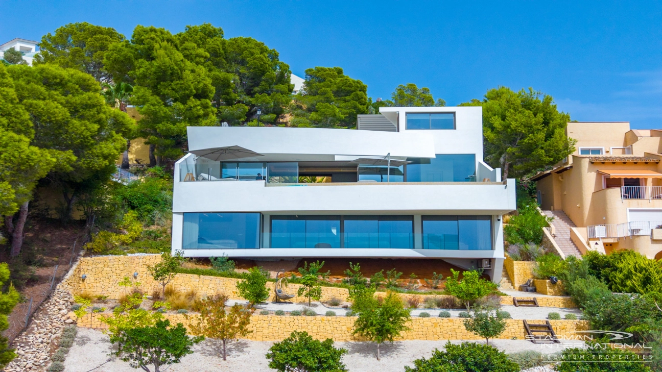 Moderne Designvilla mit Fantastischem Meerblick in Altea Hills