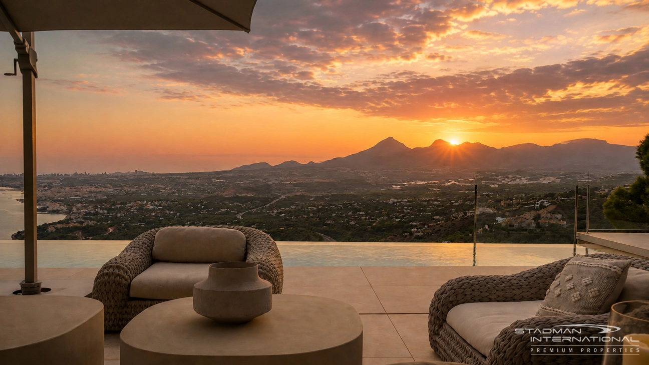 Moderne Designvilla mit Fantastischem Meerblick in Altea Hills