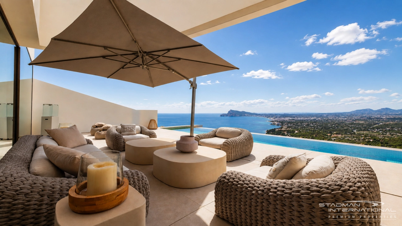 Moderne Designvilla mit Fantastischem Meerblick in Altea Hills