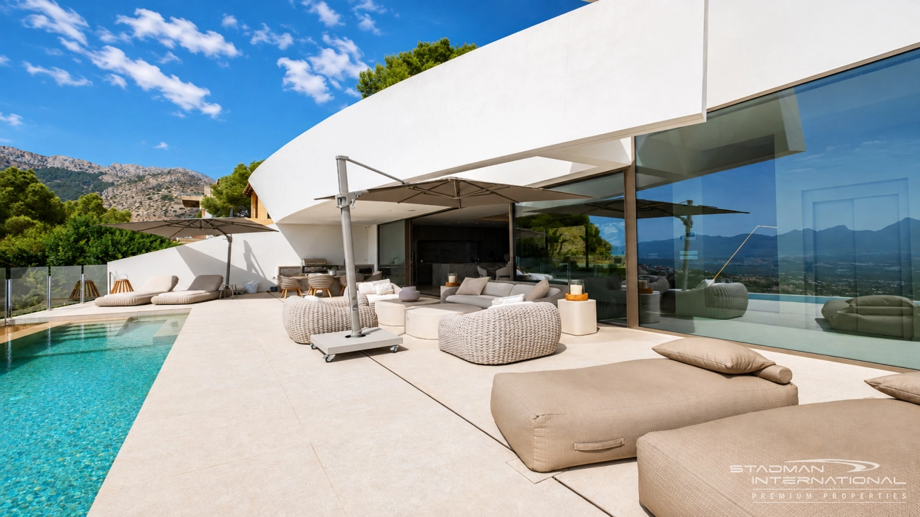 Moderne Designvilla mit Fantastischem Meerblick in Altea Hills