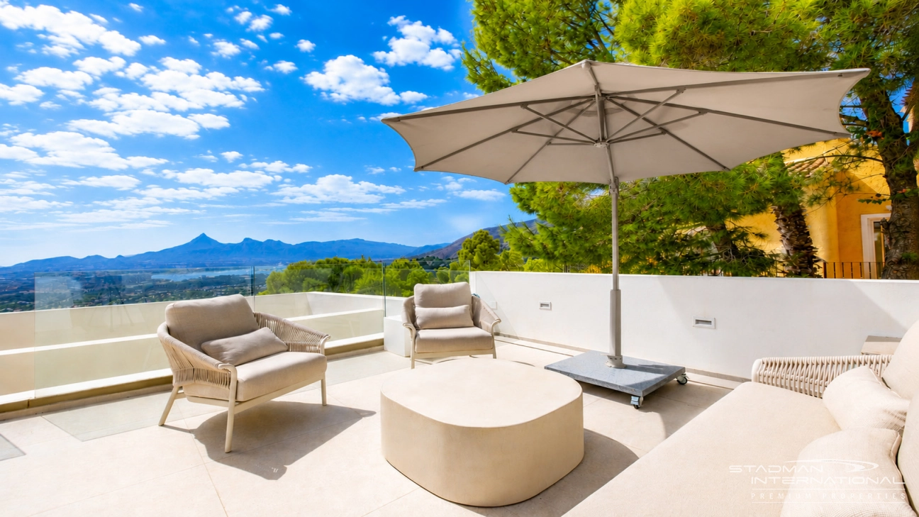 Moderne Designvilla mit Fantastischem Meerblick in Altea Hills