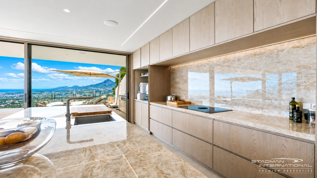 Moderne Designvilla mit Fantastischem Meerblick in Altea Hills