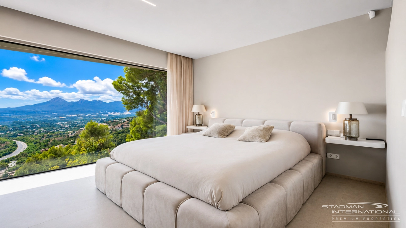 Moderne Designvilla mit Fantastischem Meerblick in Altea Hills