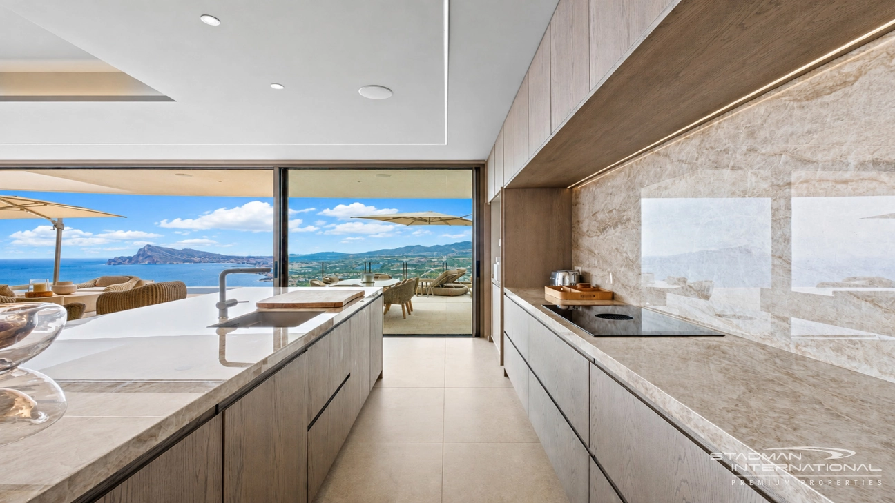 Moderne Designvilla mit Fantastischem Meerblick in Altea Hills