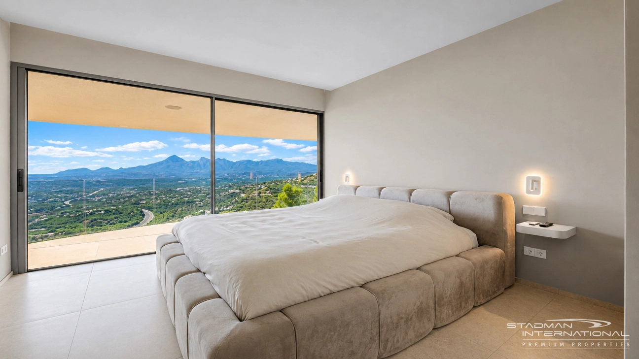 Moderne Designvilla mit Fantastischem Meerblick in Altea Hills