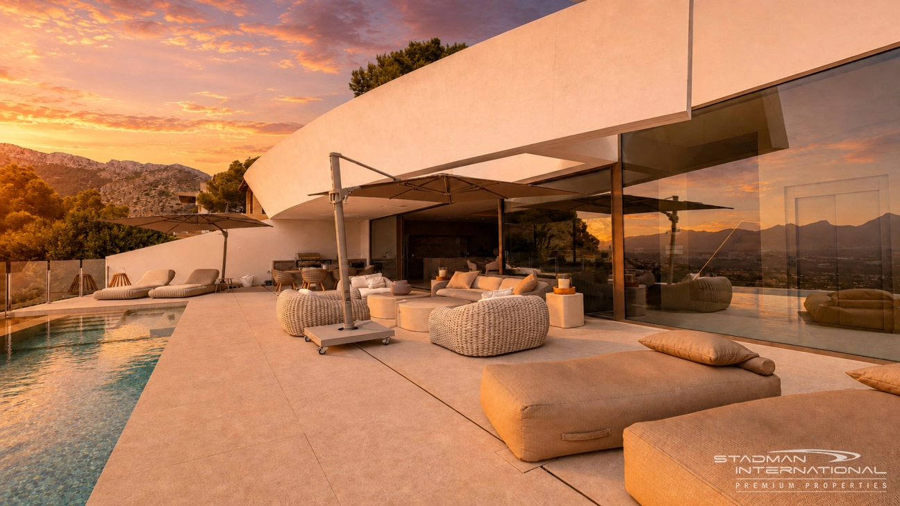 Moderne Designvilla mit Fantastischem Meerblick in Altea Hills