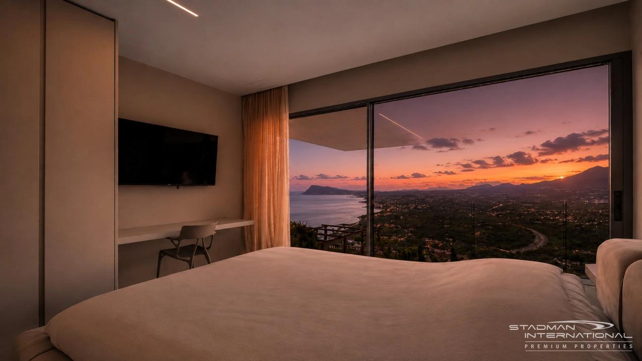 Moderne Designvilla mit Fantastischem Meerblick in Altea Hills