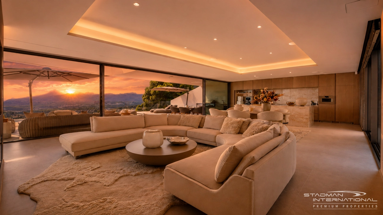Moderne Designvilla mit Fantastischem Meerblick in Altea Hills