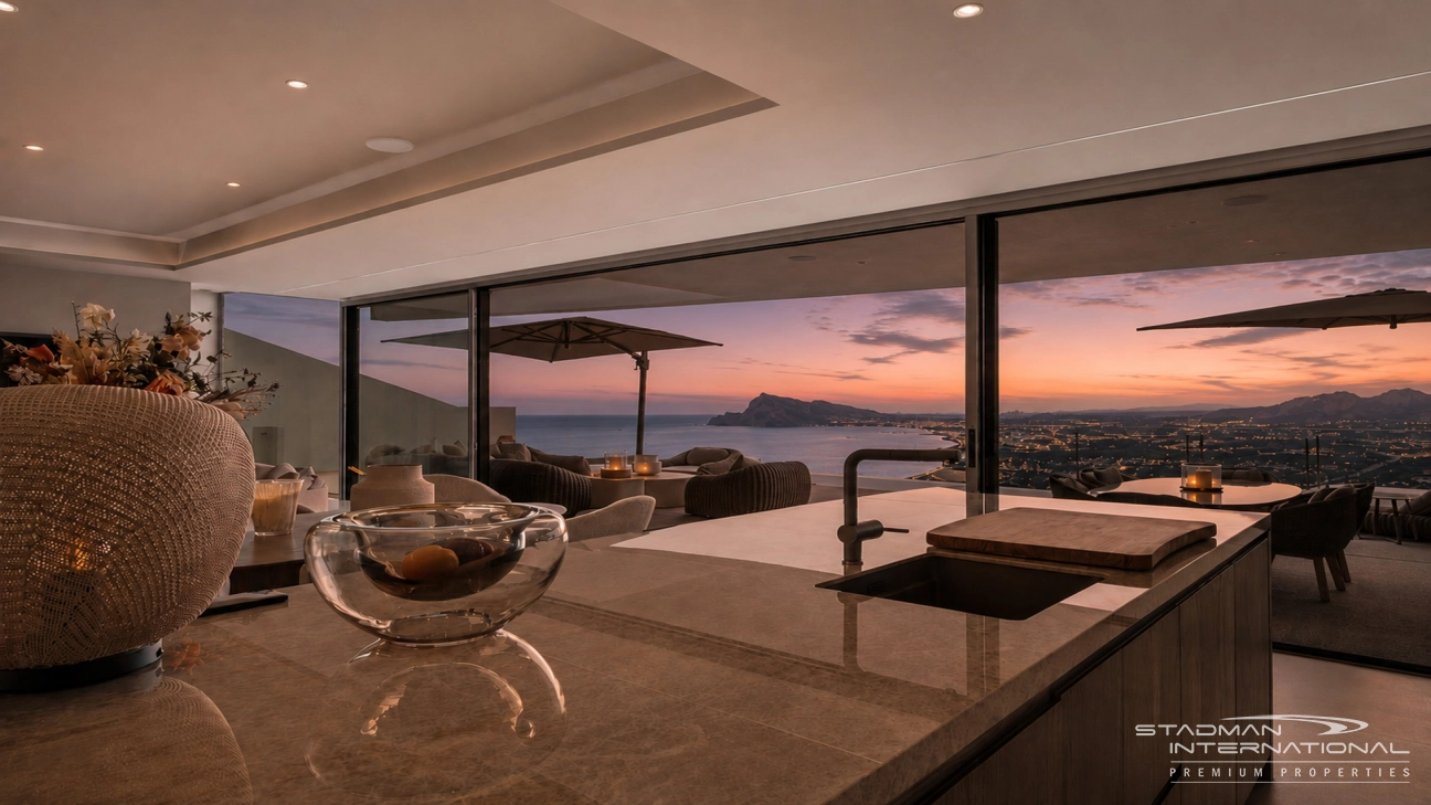 Moderne Designvilla mit Fantastischem Meerblick in Altea Hills