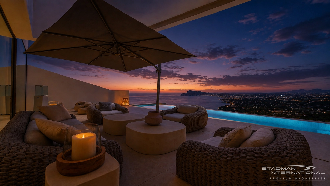 Moderne Designvilla mit Fantastischem Meerblick in Altea Hills