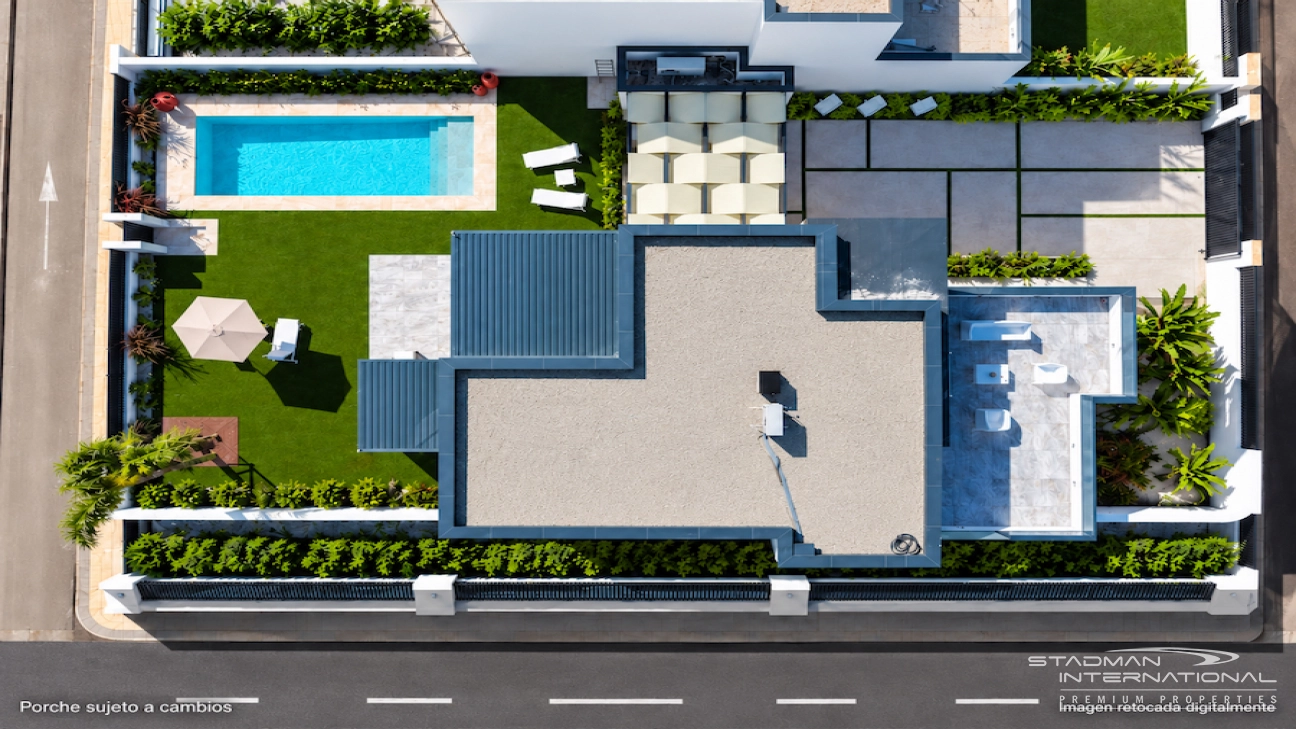 Modern Villa on a Flat Plot in a Central Location Near Altea