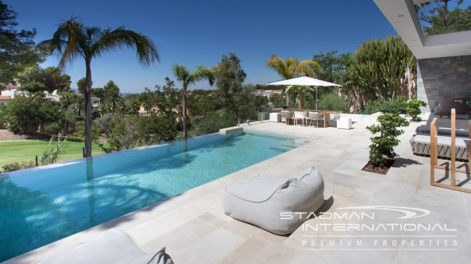 Beautiful Modern Villa Directly Overlooking Don Cayo Golf Course in Altea La Vella