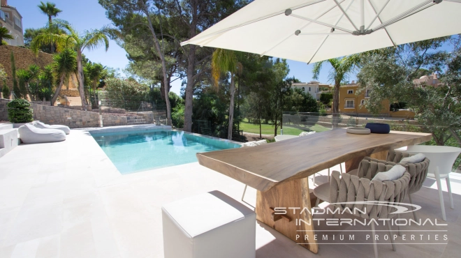 Beautiful Modern Villa Directly Overlooking Don Cayo Golf Course in Altea La Vella