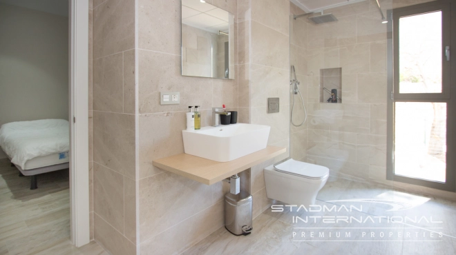 Beautiful Modern Villa Directly Overlooking Don Cayo Golf Course in Altea La Vella