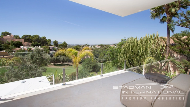 Beautiful Modern Villa Directly Overlooking Don Cayo Golf Course in Altea La Vella