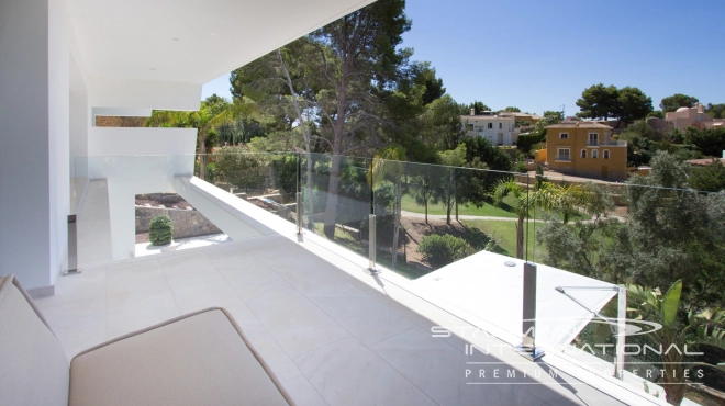 Beautiful Modern Villa Directly Overlooking Don Cayo Golf Course in Altea La Vella