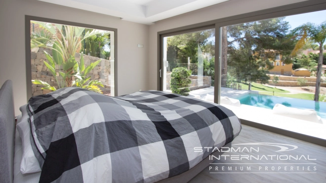 Beautiful Modern Villa Directly Overlooking Don Cayo Golf Course in Altea La Vella